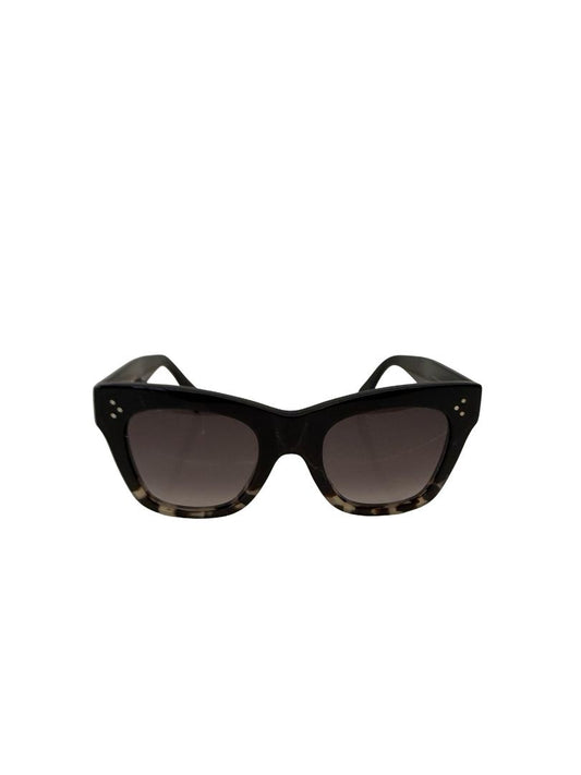 Celine Black 'CL4004IN' Tortoiseshell Sunglasses.