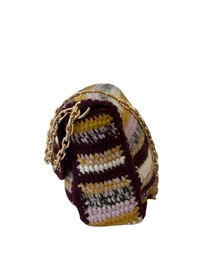 Vanessa Bruno Multicolour Wool Crossbody Bag.