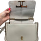 Todd's White Leather Crossbody Bag