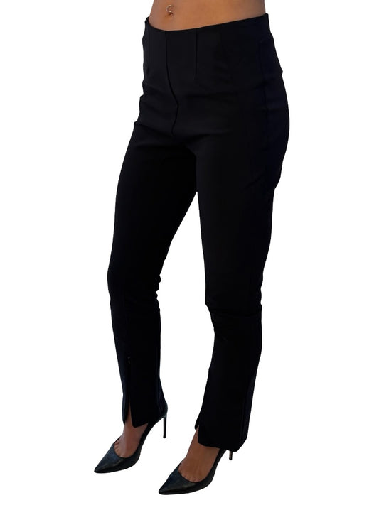 O.P On Parks Black High Waisted Trousers. Size: 10
