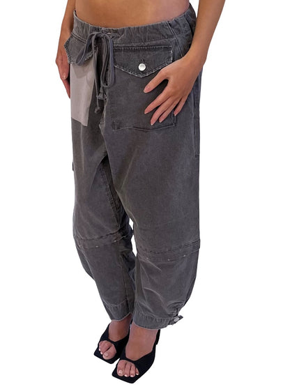 M.A. Dainty Grey Cargo Pants. Size: 10