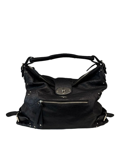 R.M. Williams Black Hobo Leather Bag.