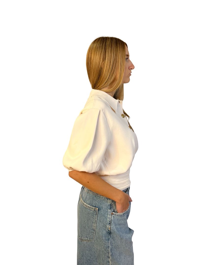 Helsa Ivory Hildie Polo. Size: S