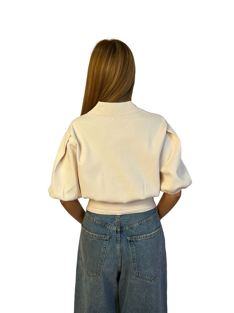 Helsa Ivory Hildie Polo. Size: S