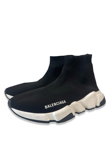 Balenciaga Black Speed Sock Runner. Size: 39