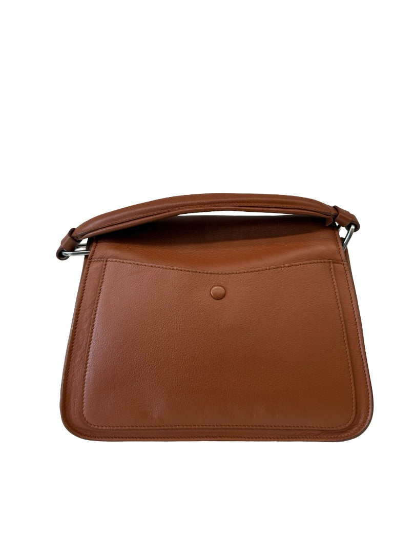 Tod's Brown Double T Flap Bag.