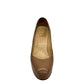 Christian Louboutin Beige Patent Leather Heels w Small Platform. Size: 38