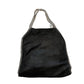 Stella McCartney Black Maxi Falabella Tote Bag. Size: O/S