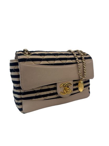 Chanel Navy & Cream Cruise Coco Sailor. Size: OS