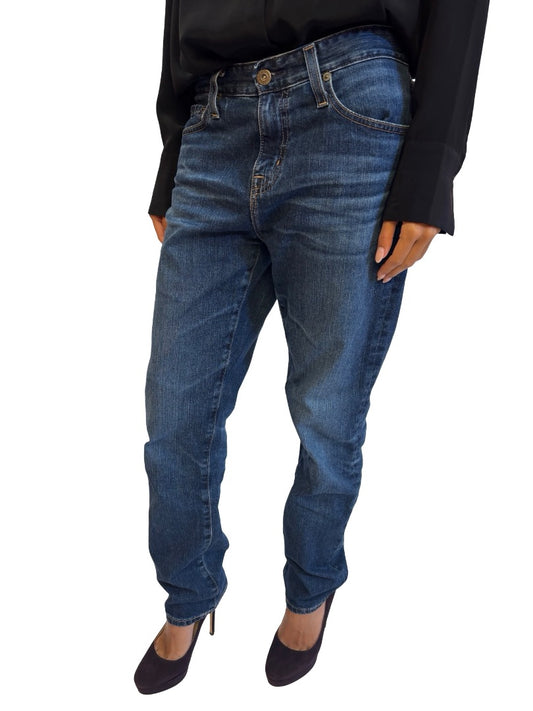 AG Jeans Blue Ag-ed Ex Boyfriend Slim Slouchy Jeans. Size: 26