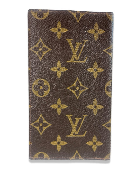 Louis Vuitton Brown 2006 Monogram Passport Cover.