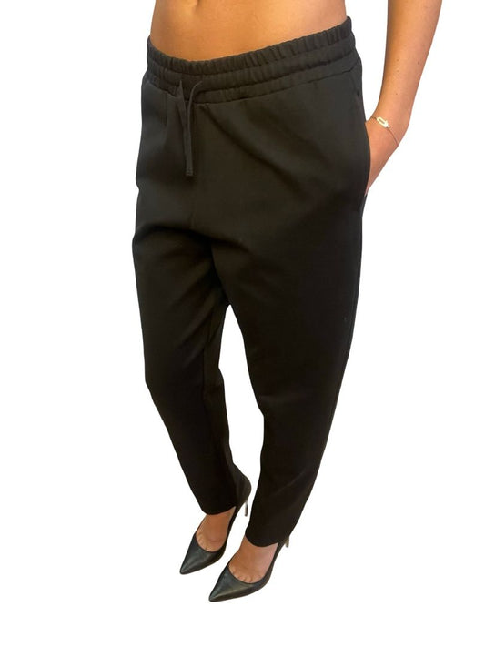 Jac+Jack Black Tapered Drawstring Pants. Size: 12
