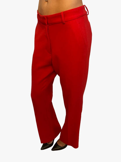 O.P On Parks Red Trousers. Size: 10