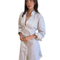 Scanlan Theodore Pink Pinstripe Shirt Dress. Size: 10