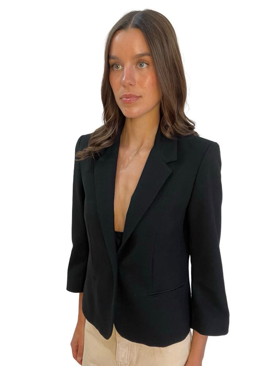 Zadig & Voltaire Deluxe Black Blazer. Size: L