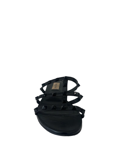 Valentino Black Studded Cage Flats. Size: 37.5