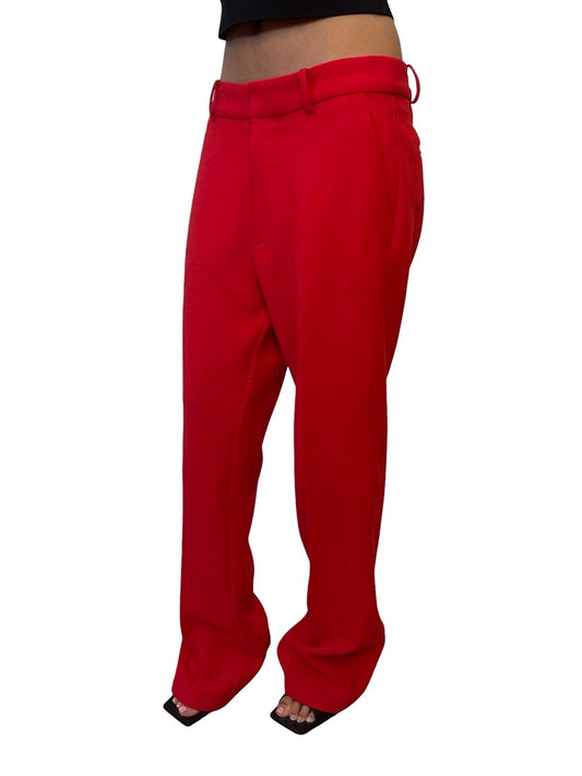 O.P On Parks Red Trousers. Size: 10
