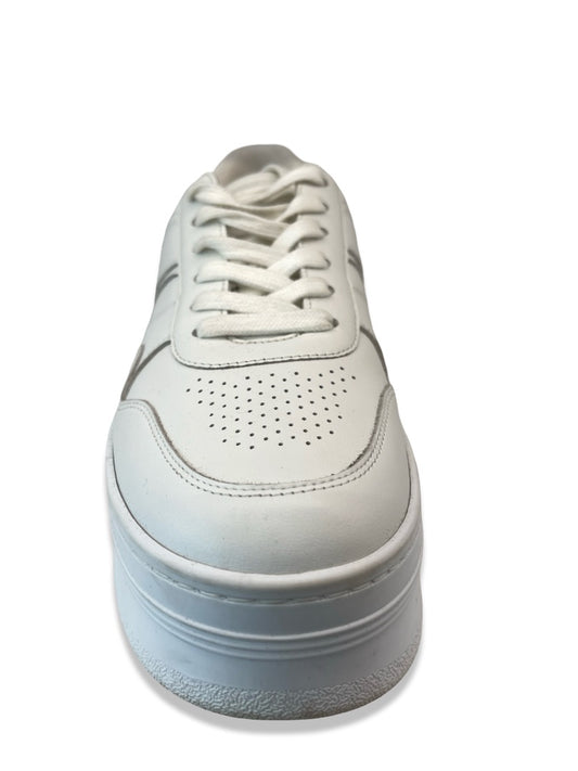 Celine White Platform Block Sneakers. Size: 38