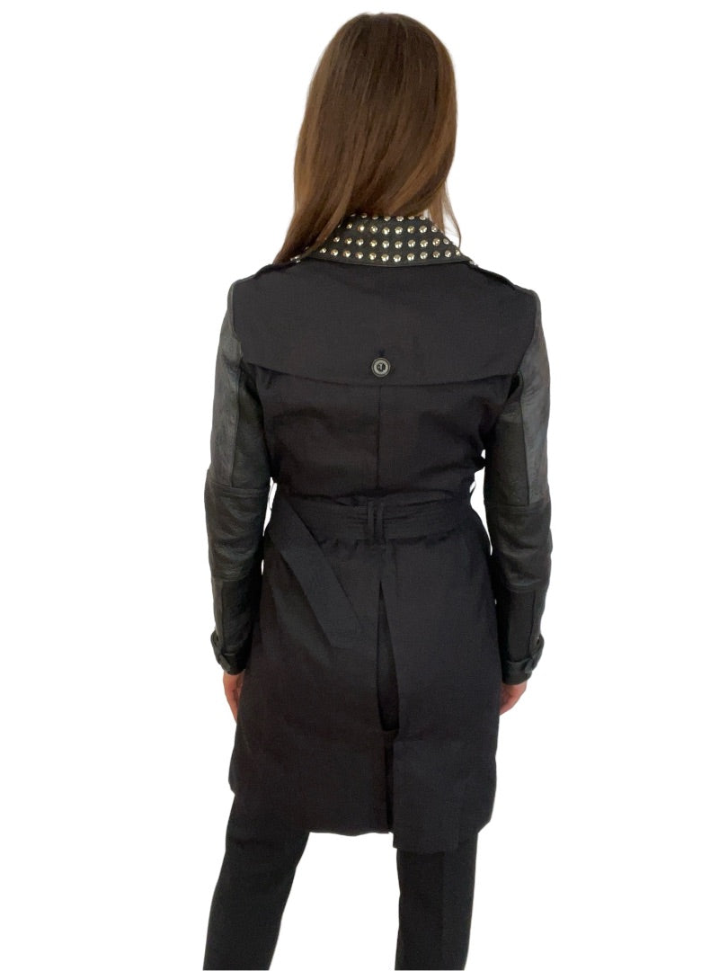 Burberry patent leather trench coat outlet