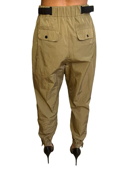 Aje Athletica Light Khaki Spray Pants. Size: 10