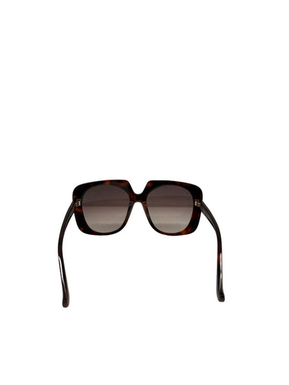 MaxMara Tortoiseshell 'MM0047 52F' Oversized Sunglasses.