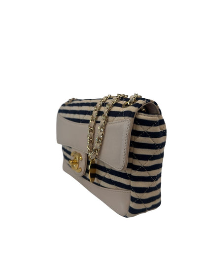 Chanel Navy & Cream Cruise Coco Sailor. Size: OS