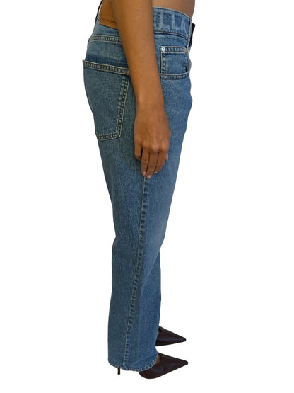 Stella McCartney Blue Wash Straight Jeans. Size: 29