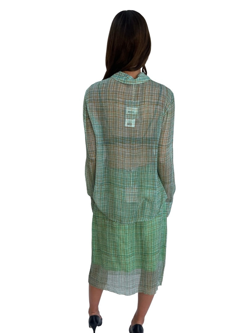 Lee Mathews Willow Florence Blouse & Skirt Set. Size: 2