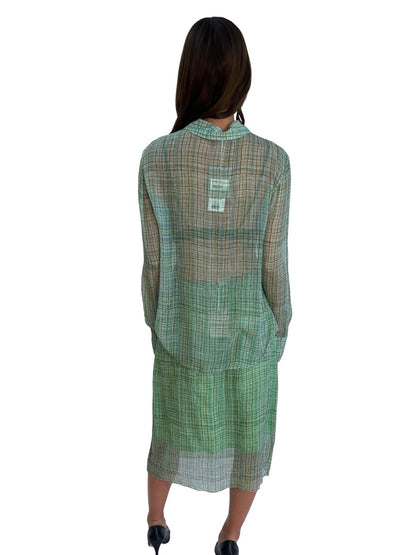 Lee Mathews Willow Florence Blouse & Skirt Set. Size: 2