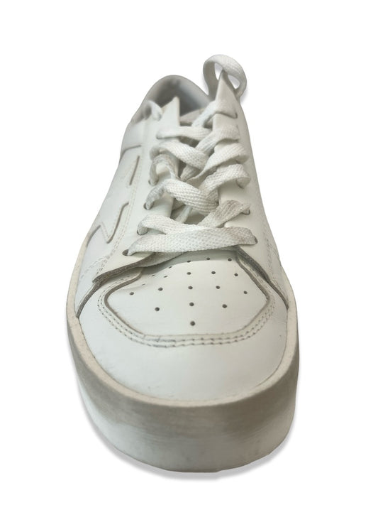 Golden Goose White 'Stardan' Sneaker. Size: 38