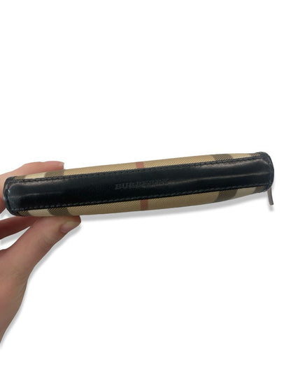 Burberry Check Mini Bowling Handbag & Wallet.