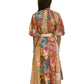Zimmermann Orange Floral 'Lola' Top/Skirt Set W Belt. Size: 0-1