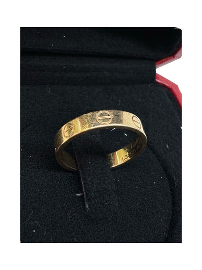 Cartier Rose Gold Love Ring 18ct Gold. Size: 51