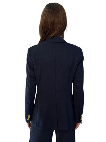Polo Ralph Lauren Navy Logo Pocket Blazer. Size: 6