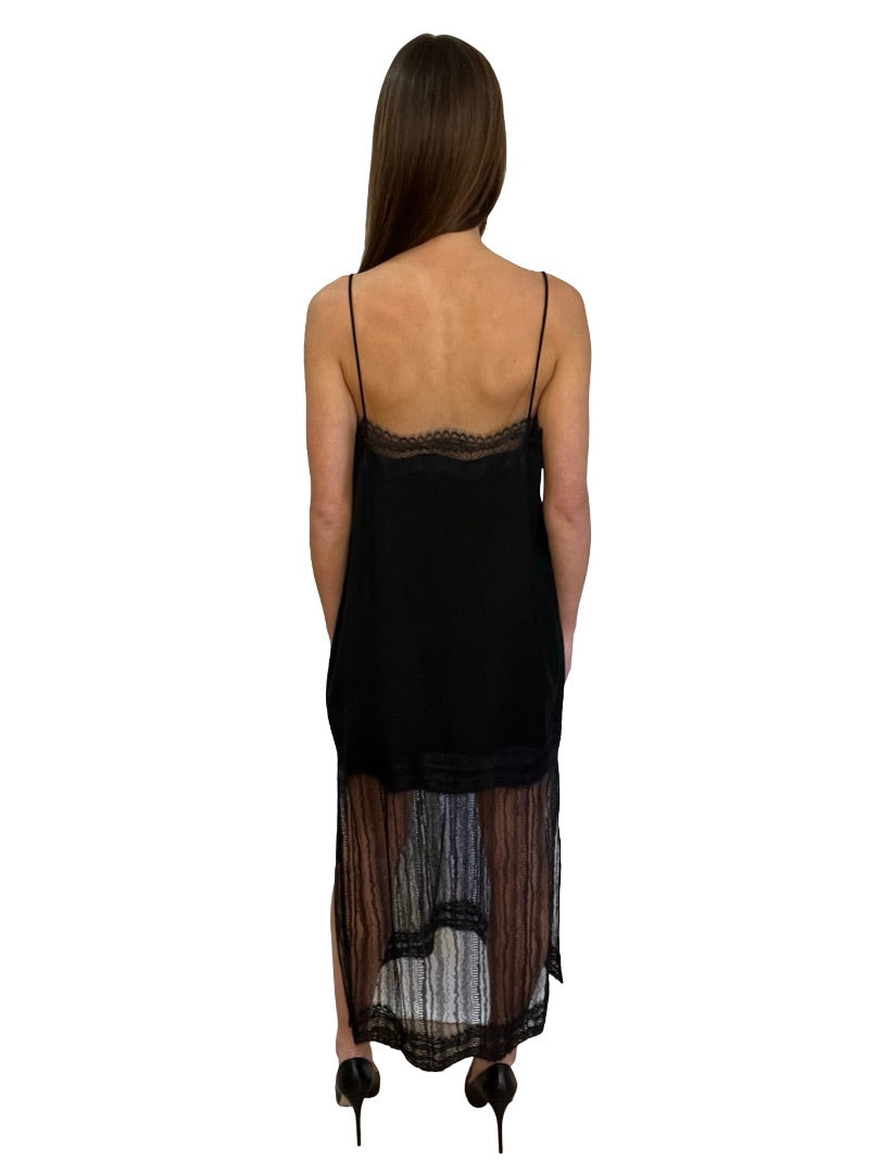 Camilla & Marc Black Albedo Cami Maxi Dress. Size: 12