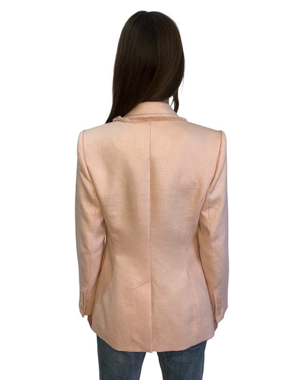 Zimmermann Blush 'Wonderland' Blazer. Size: UK 10