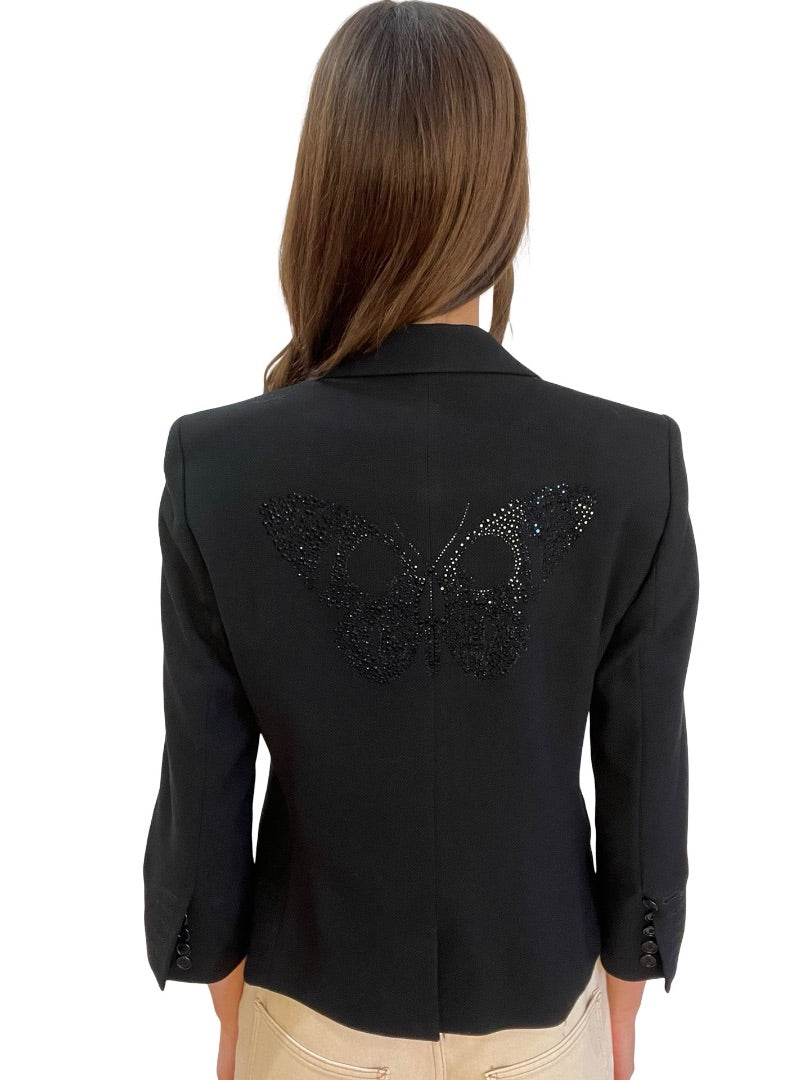 Zadig & Voltaire Deluxe Black Blazer. Size: L