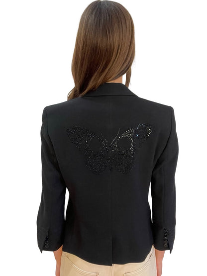 Zadig & Voltaire Deluxe Black Blazer. Size: L