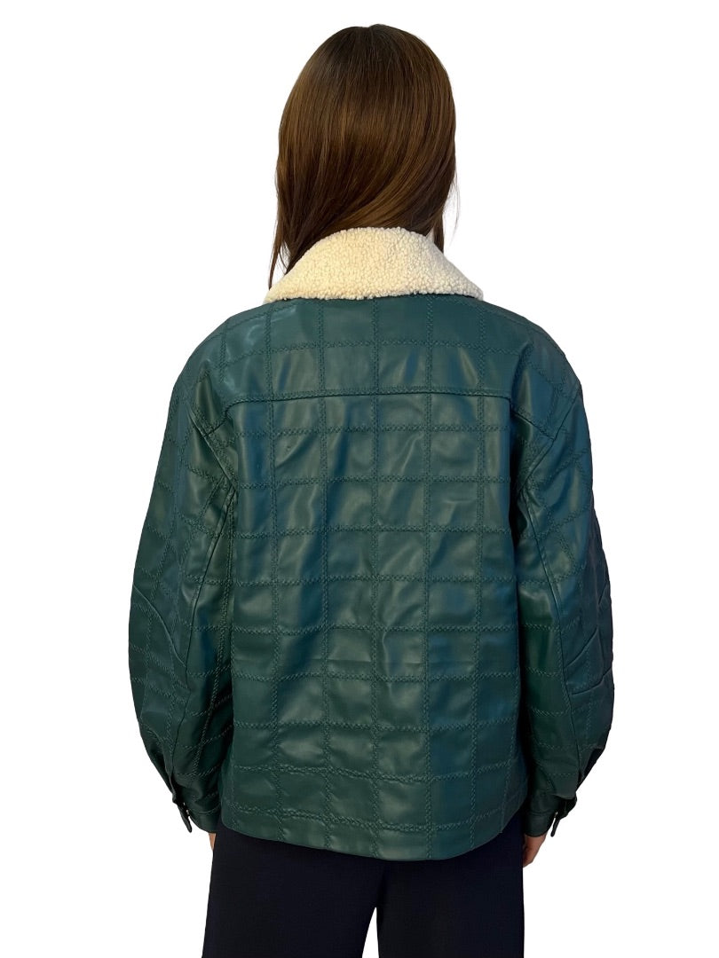 Baum Und Pferdgarten Green Box Cross Stitch Jacket. Size: 36