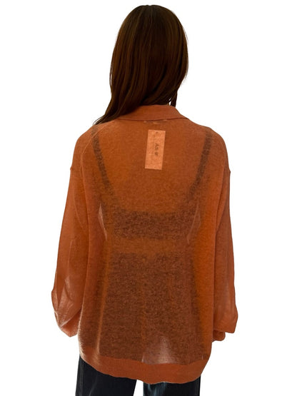 Tibi Coral Cardigan. Size: M