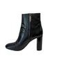 Saint Laurent Black Block Heel Pointed Toe Ankle Boots. Size: 37