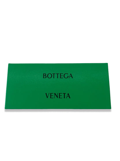 Bottega Veneta Black Rectangular Sunglasses.