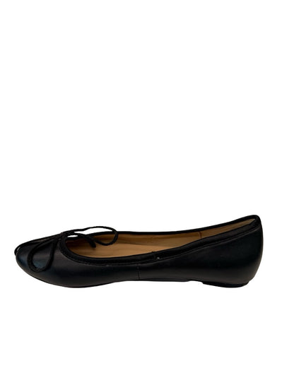 Christian Louboutin Black Leather Ballet Flats. Size: 42