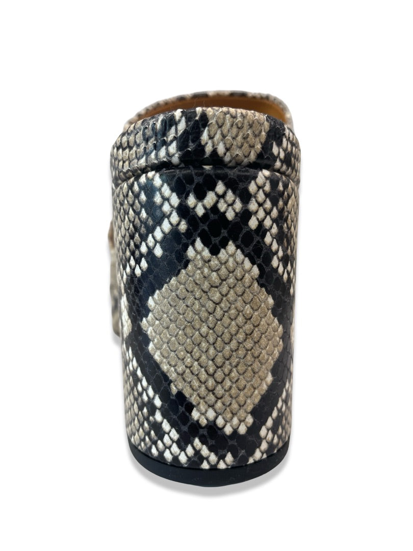 Chloe Snakeskin Sandal Heels. Size: 40