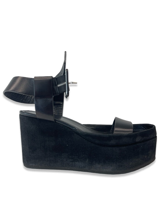 Celine Black Platform Sandals. Size: 37