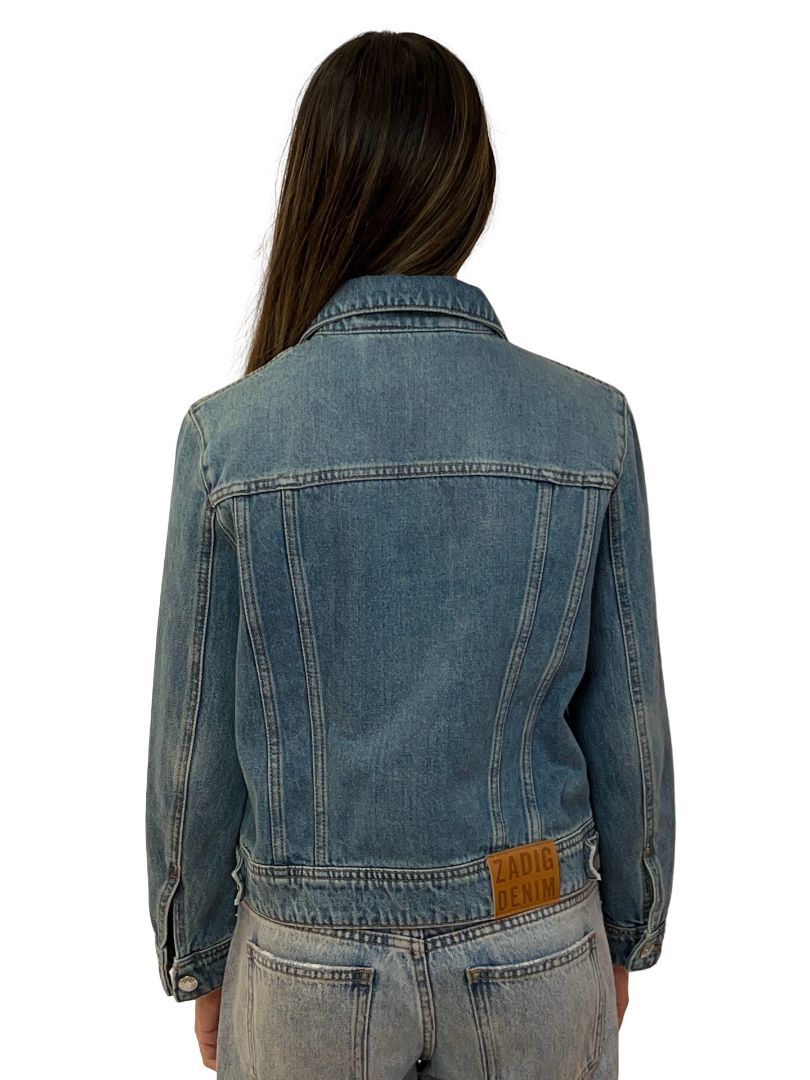 Zadig & Voltaire Blue Denim Jacket. Size: M