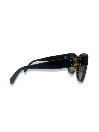 Celine Black Triomphe Sunglasses.