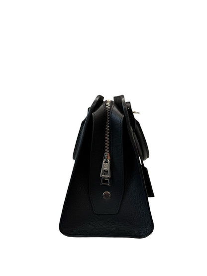 Louis Vuitton Black Epi Vaneau MM 2 Way Handbag.