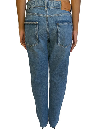 Stella McCartney Blue Wash Straight Jeans. Size: 29