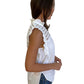 Bassike White Puff Sleeve Top. Size: 1